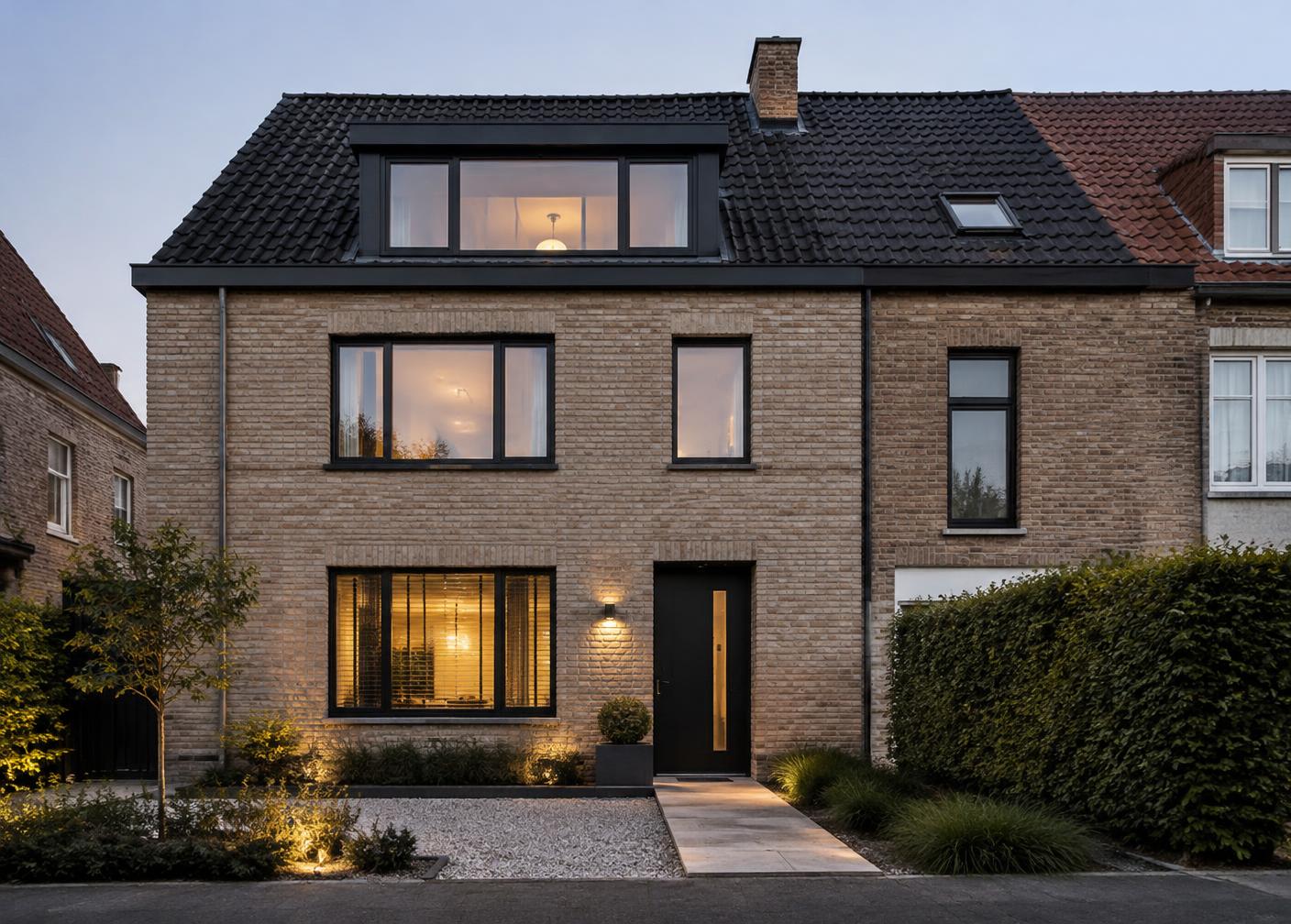Volledig gerenoveerde Belgische woning